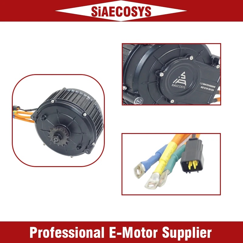 QSMOTOR QS165 V2 5000W 35H 72V - Mid Drive Motor Kit 72V 5000W ulasan dan harga