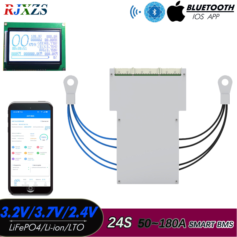 8S hingga 20S 22S 24S SMART An - Smart Bms 24S 200A Bluetooth Lifepo4 ulasan dan harga